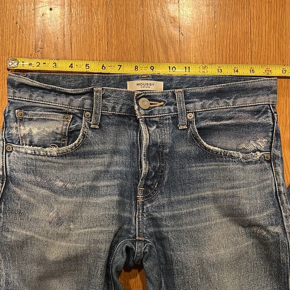 Moussy Vienna tapered jeans Sz 27 - Picture 5 of 8
